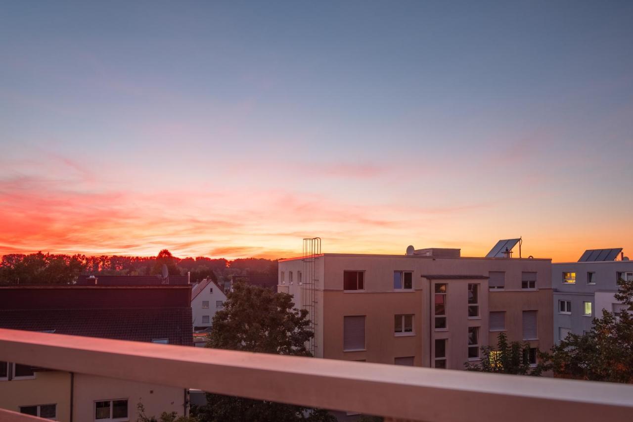 Schoene 2 Zimmerwohnung Mit Uhd-Tv, Grossem Balkon Und Haengematte Lampertheim Dış mekan fotoğraf